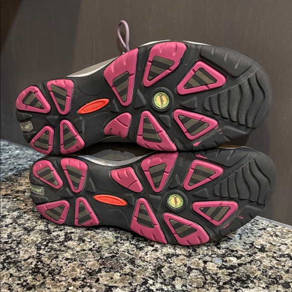 Jambu Tuscany Hype Grip Gray Leather Waterproof Hiking Sneaker Size 8 1/2 - Picture 8 of 11